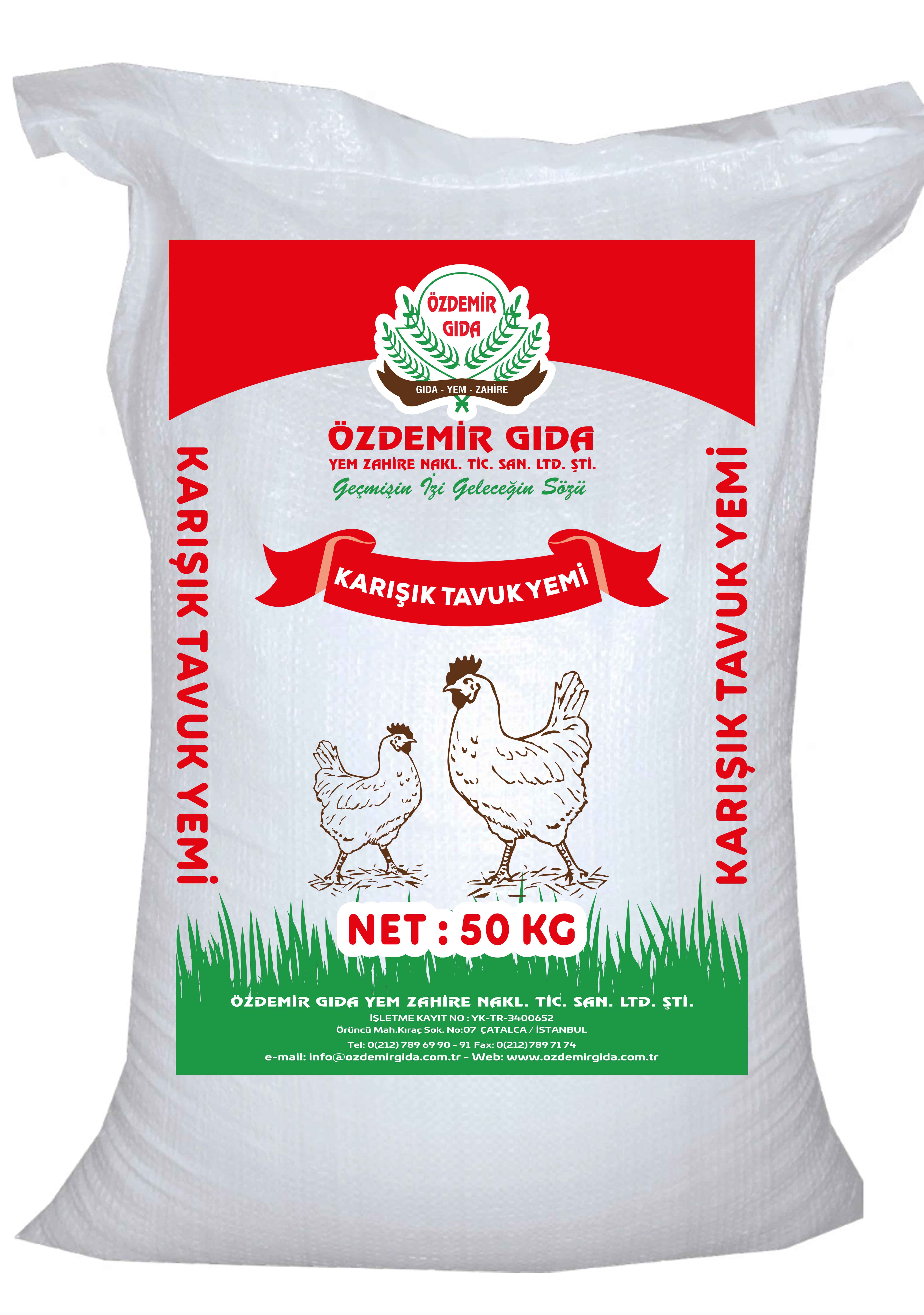 Özdemir Gıda Yem Zahire Ve Nakliyat Tic. San. Ltd. Şti